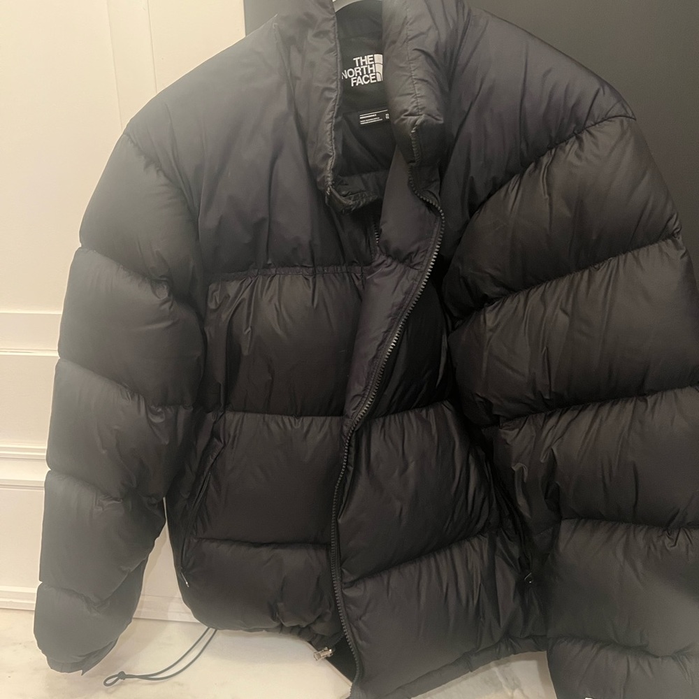 North face XL super warm jacket black